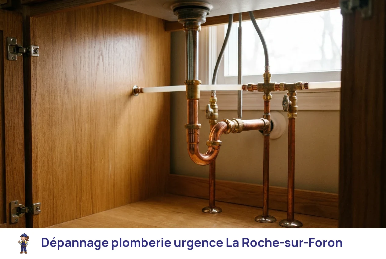 Dépannage plomberie urgence à La Roche-sur-Foron