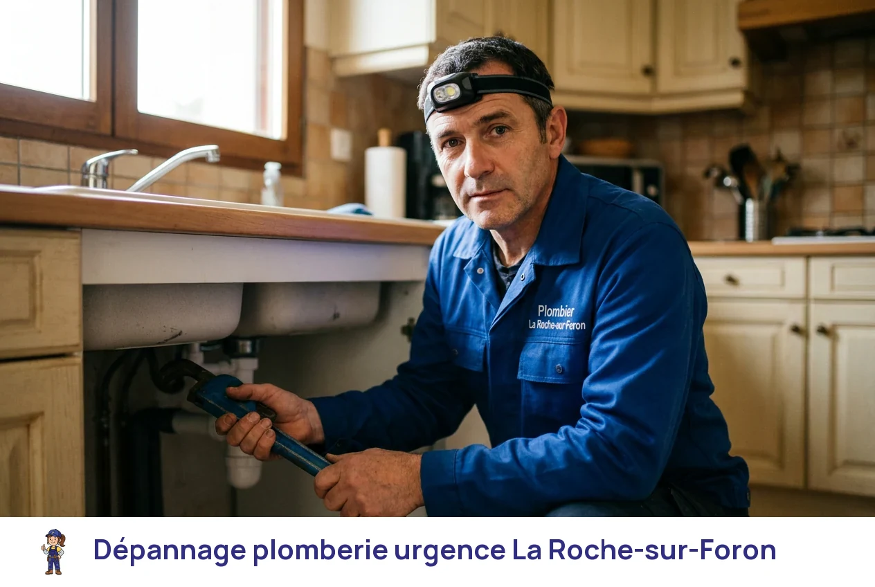 Dépannage plomberie urgence à La Roche-sur-Foron