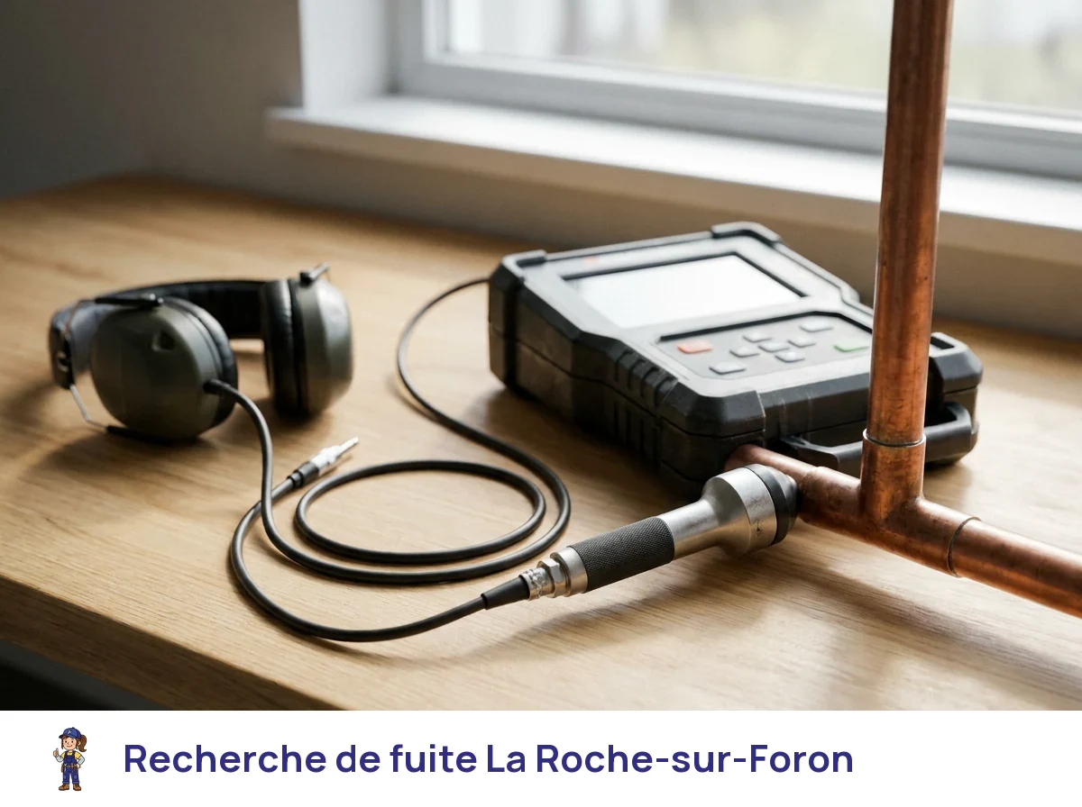 Recherche de fuite à La Roche-sur-Foron