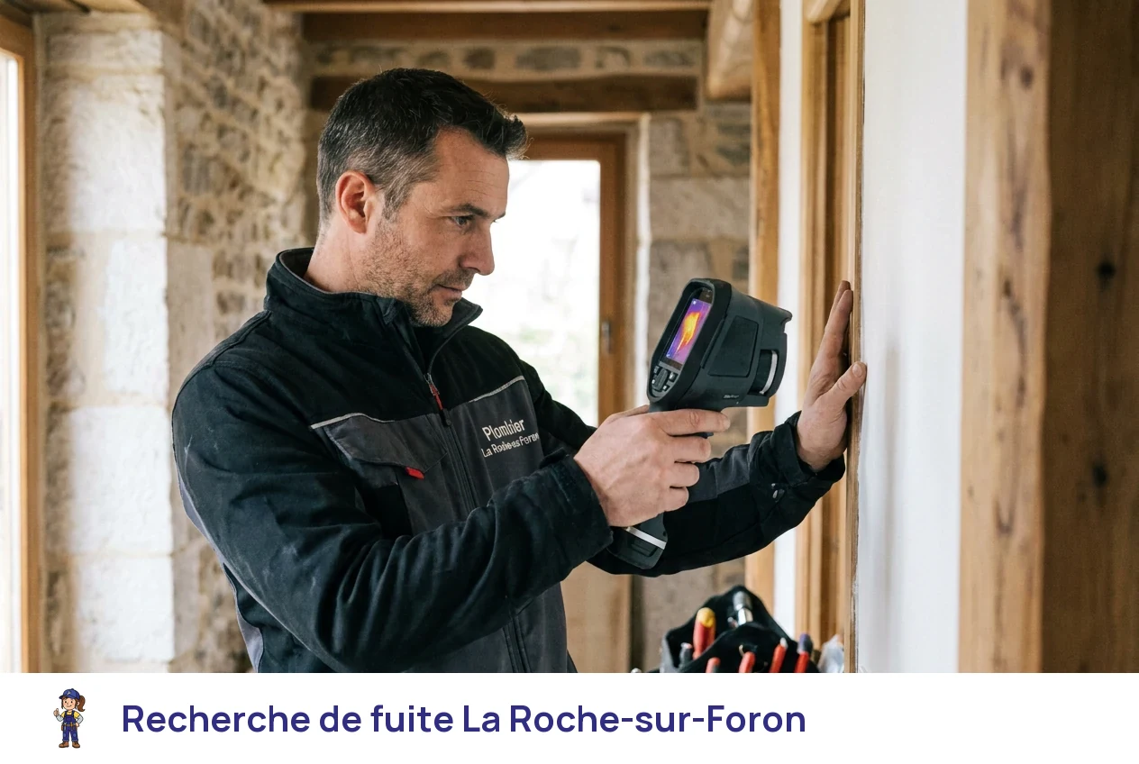 Recherche de fuite à La Roche-sur-Foron